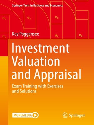 cover image of Investment Valuation and Appraisal